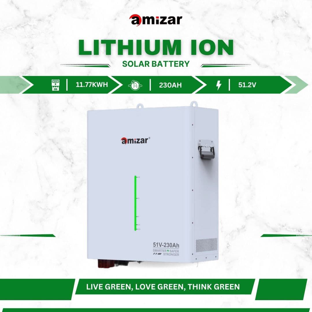 11.77kWh AMIZAR Lithium Ion Battery