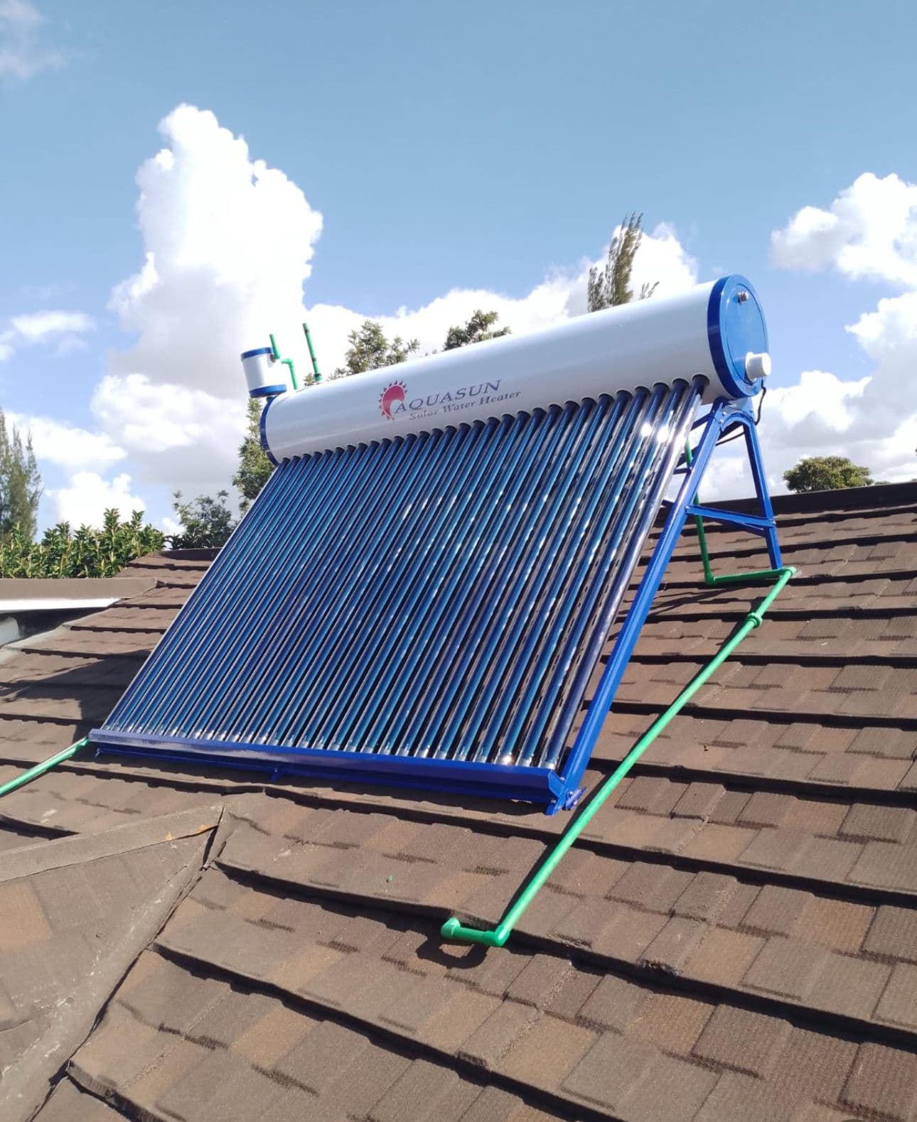 150L AQUASUN Solar Water Heater