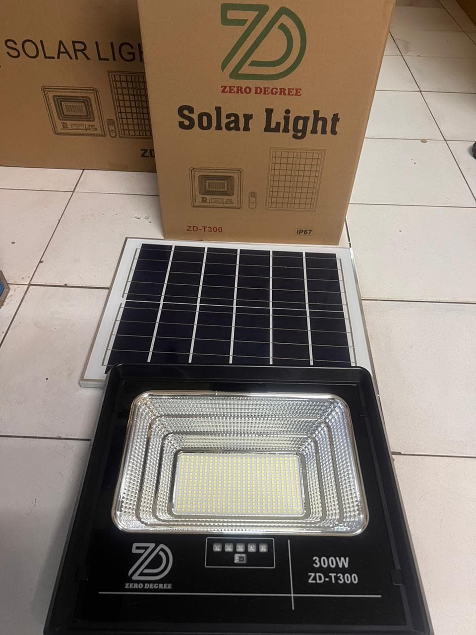 300L ZD Solar Floodlight